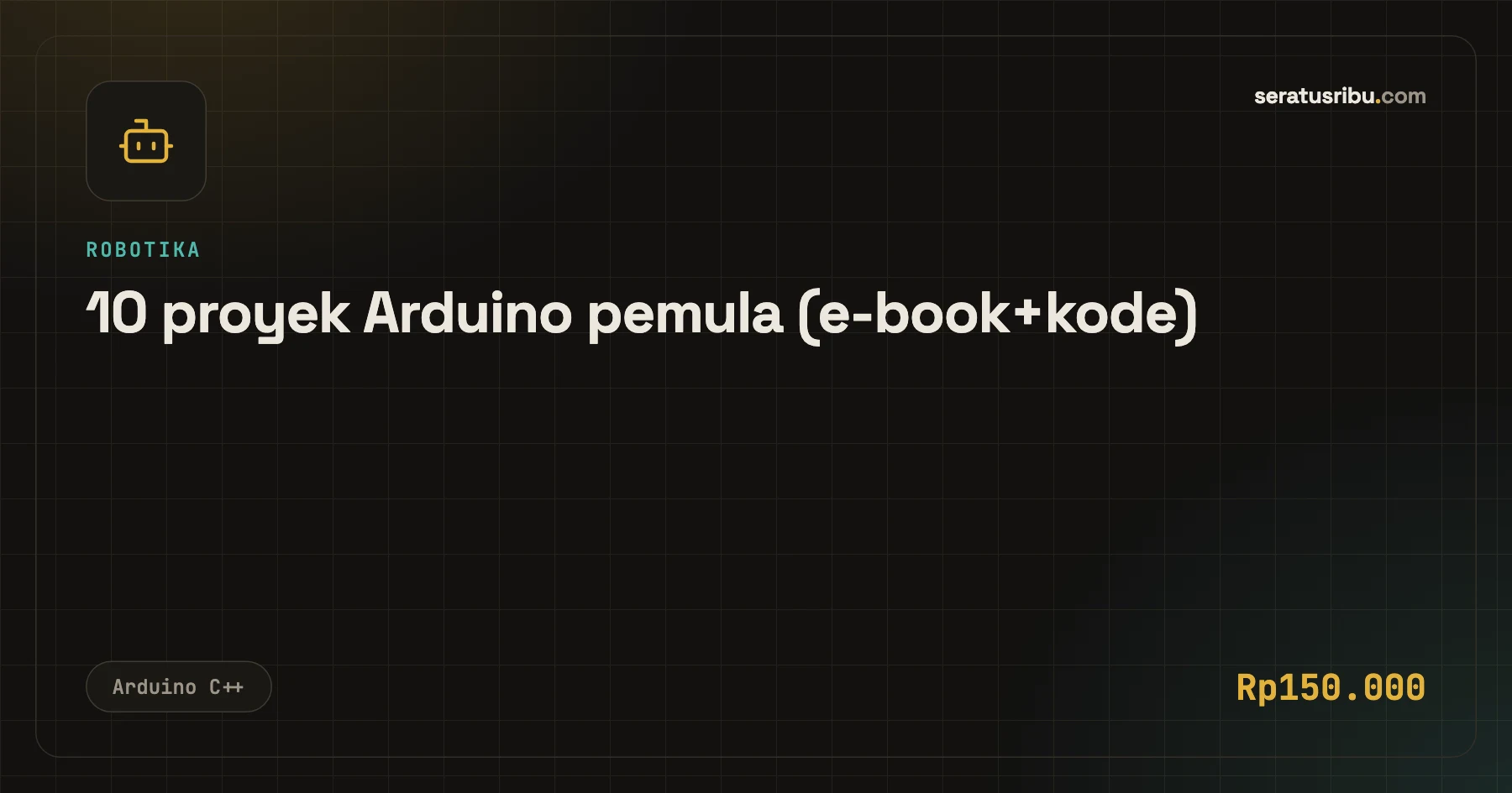 10 proyek Arduino pemula (e-book+kode)