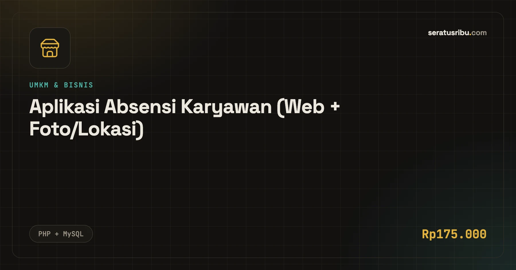 Aplikasi Absensi Karyawan (Web + Foto/Lokasi)