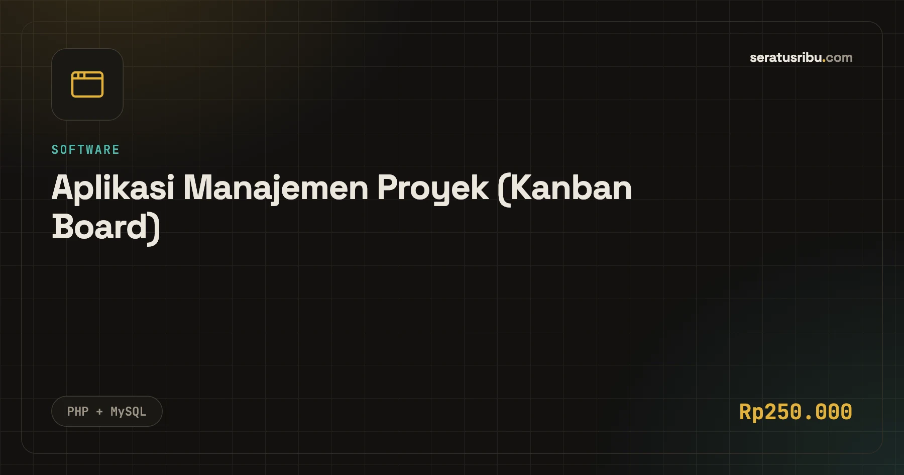 Aplikasi Manajemen Proyek (Kanban Board)