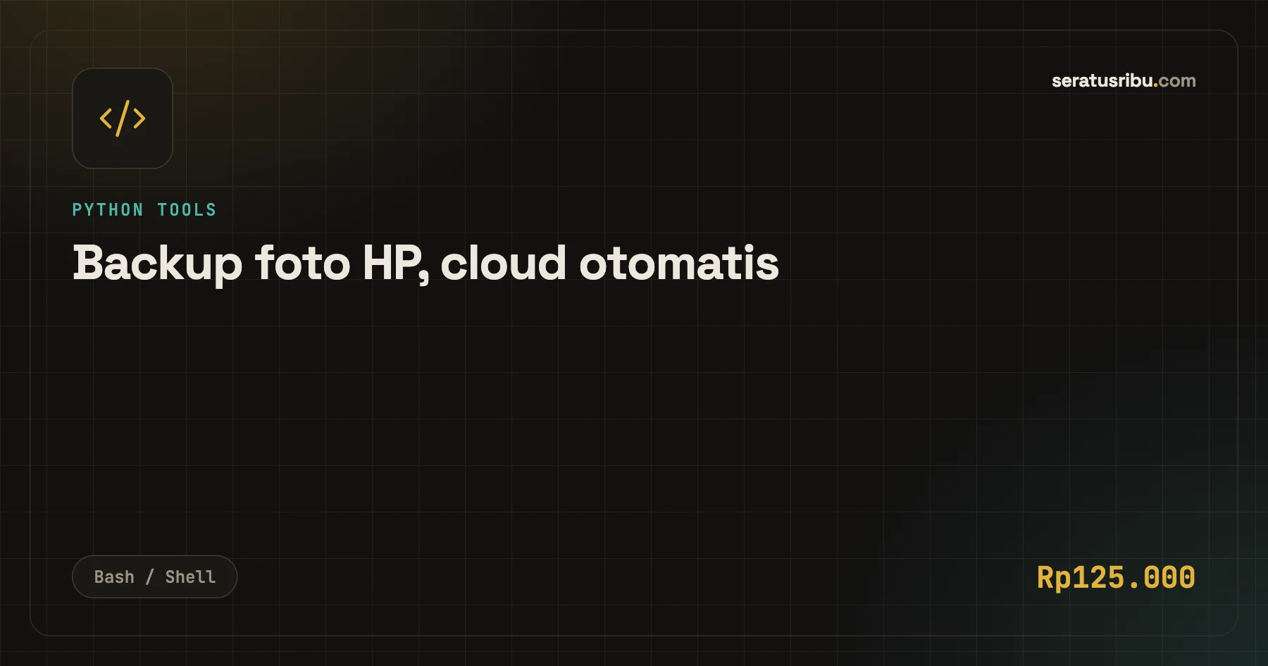 Backup foto HP, cloud otomatis