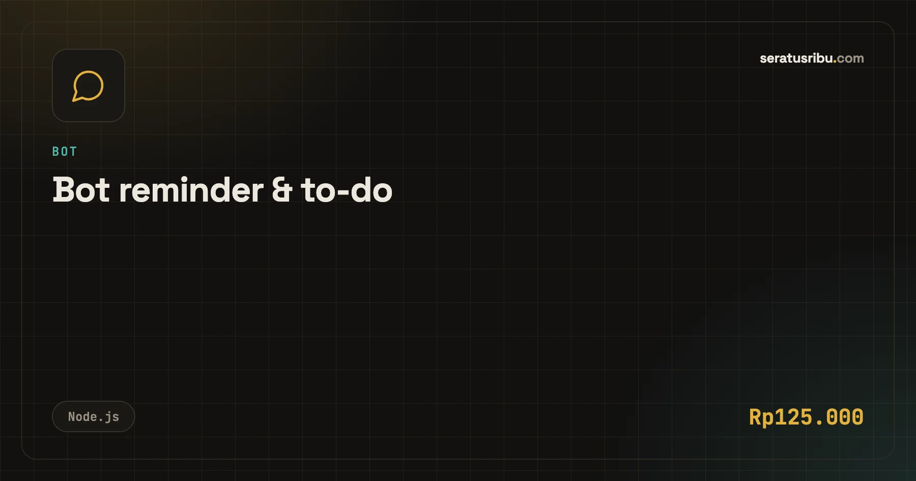 Bot reminder & to-do