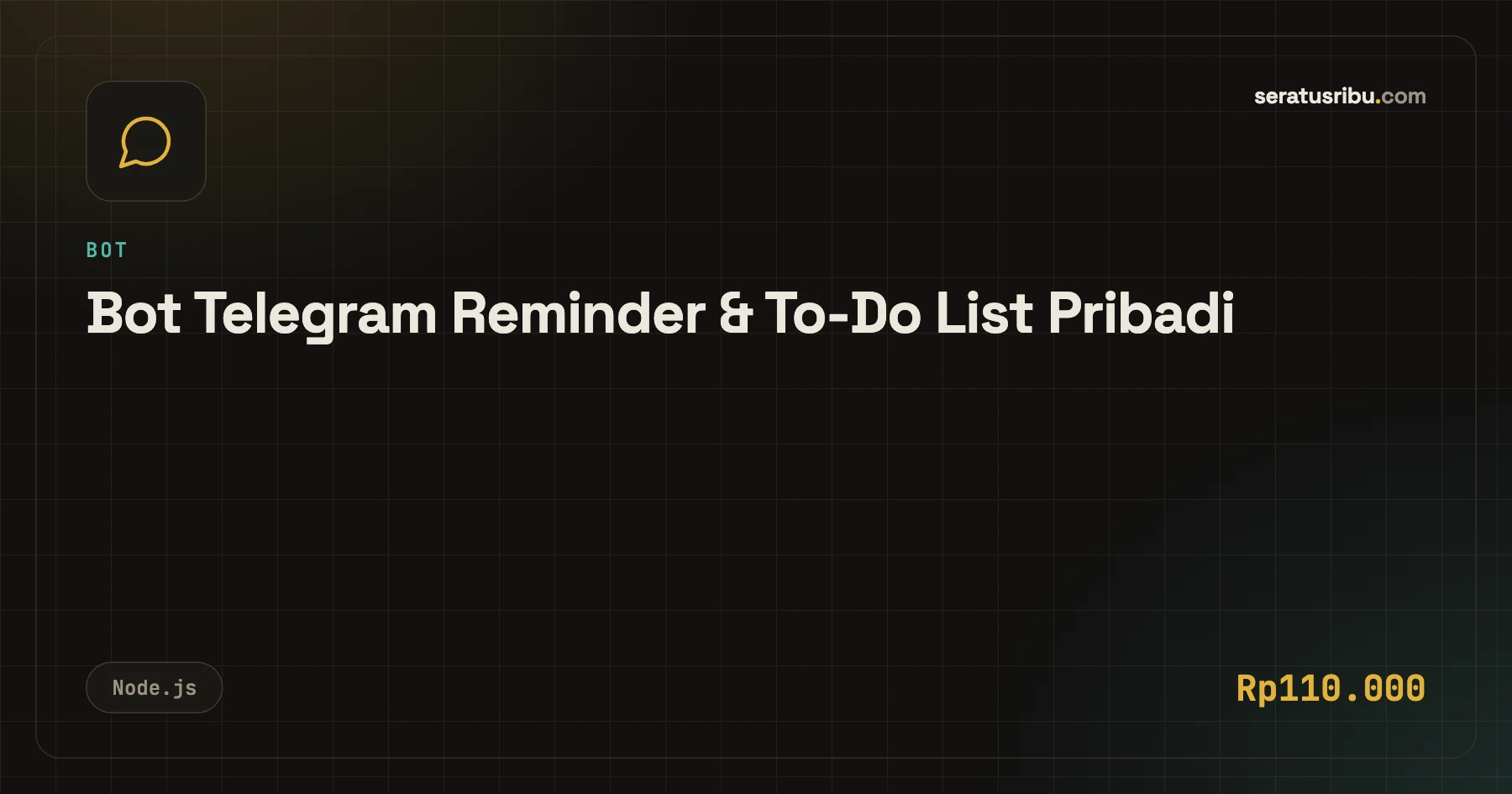 Bot Telegram Reminder & To-Do List Pribadi
