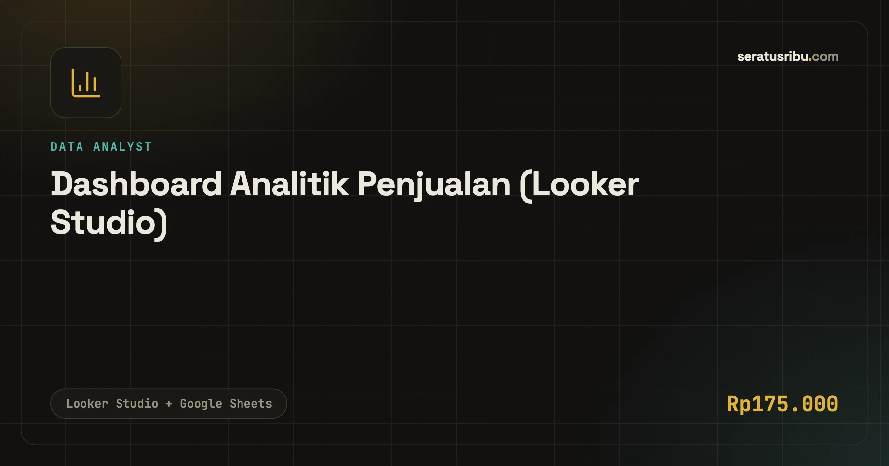 Dashboard Analitik Penjualan (Looker Studio)