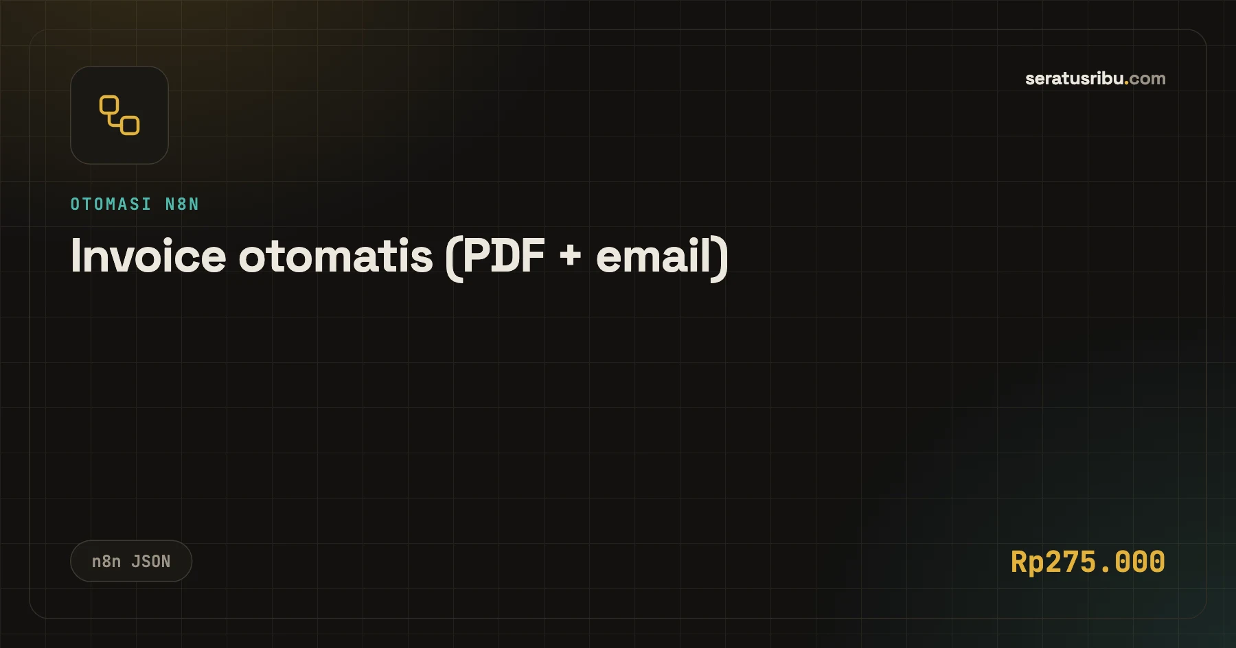 Invoice otomatis (PDF + email)
