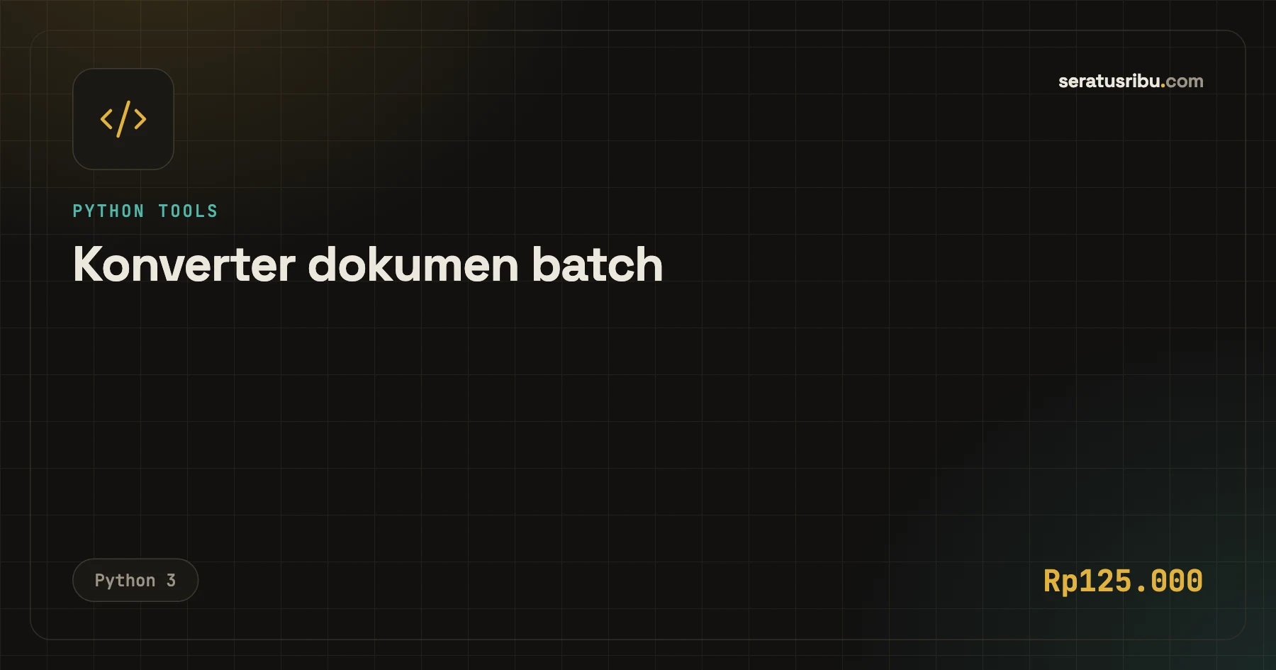 Konverter dokumen batch