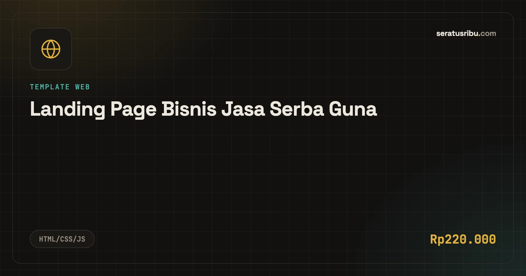 Landing Page Bisnis Jasa Serba Guna
