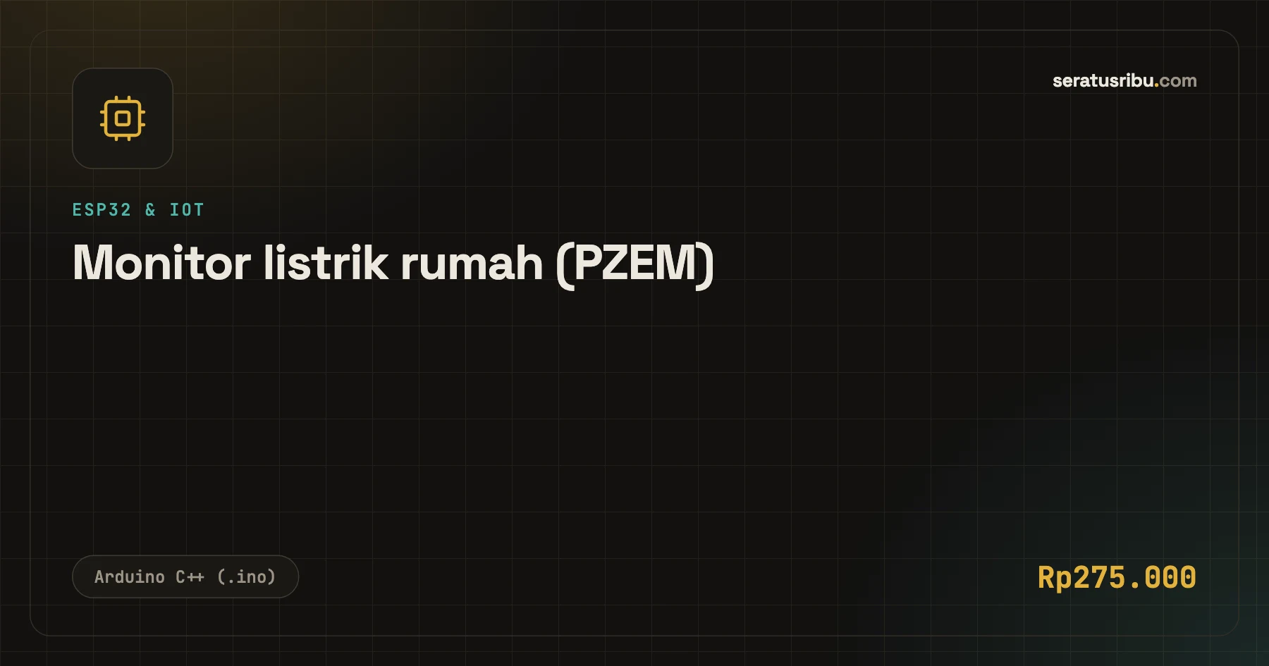 Monitor listrik rumah (PZEM)