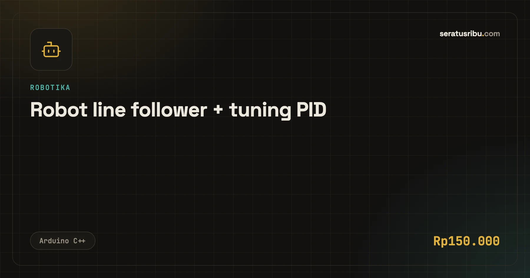 Robot line follower + tuning PID