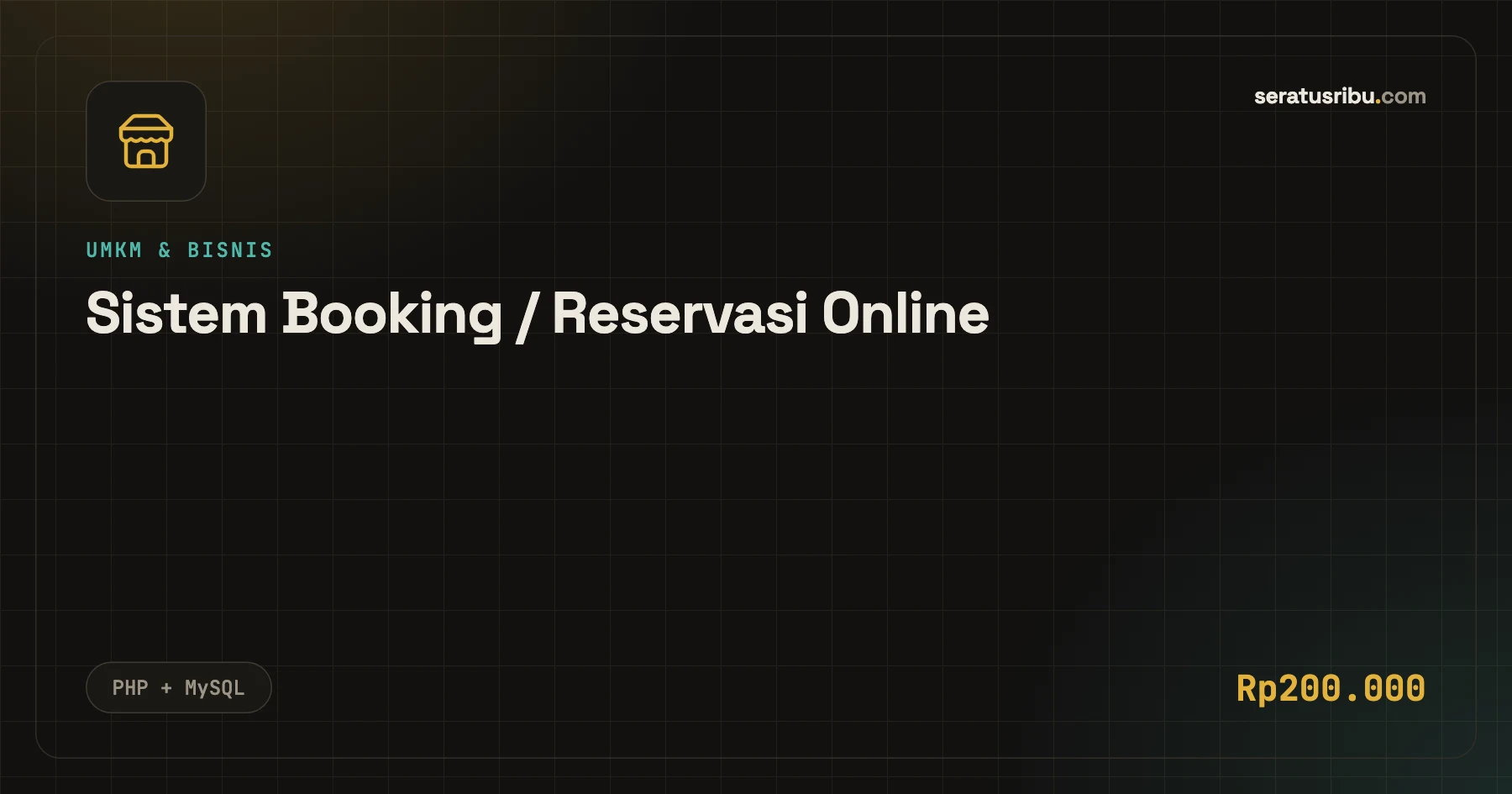 Sistem Booking / Reservasi Online