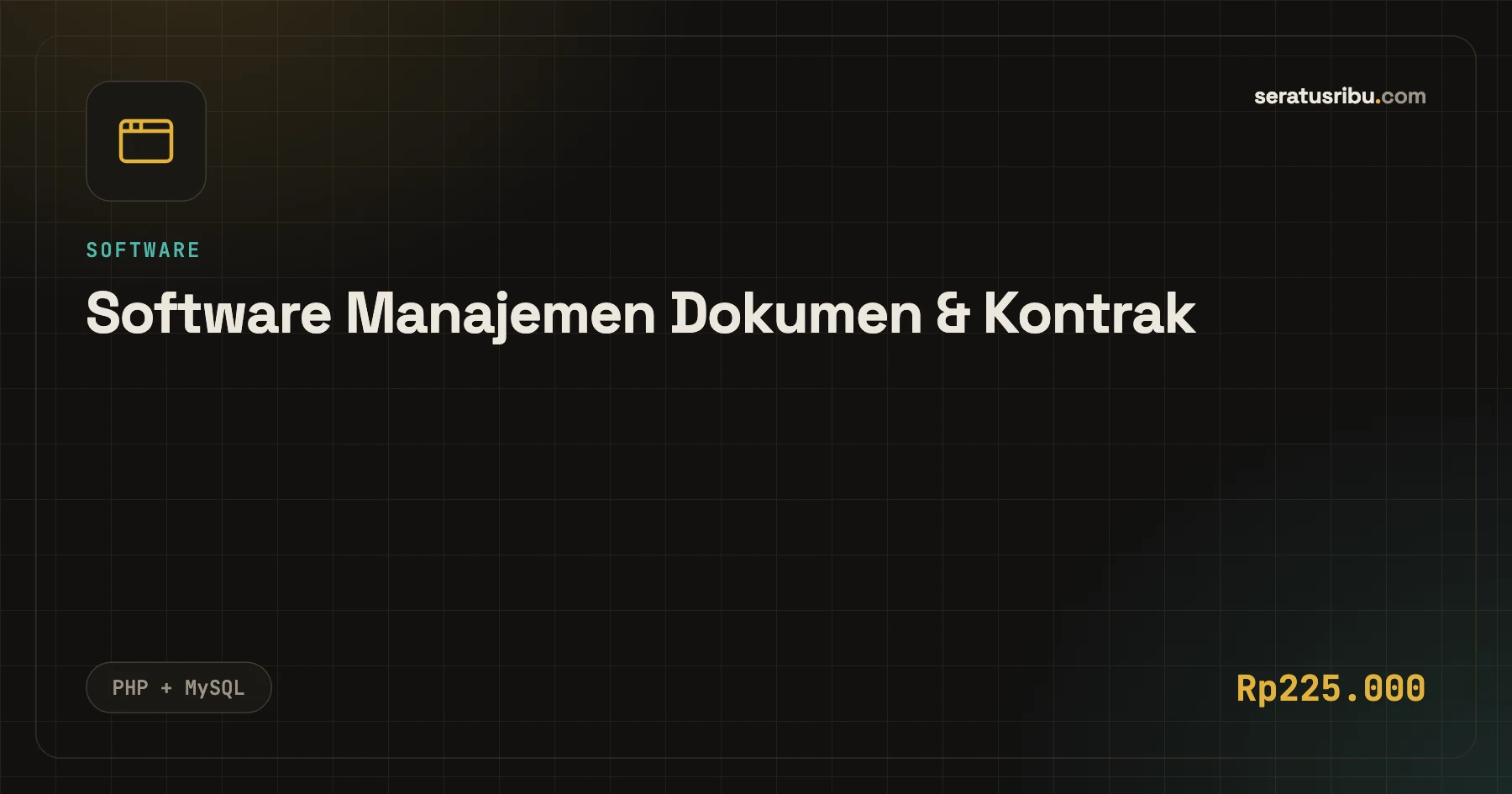 Software Manajemen Dokumen & Kontrak