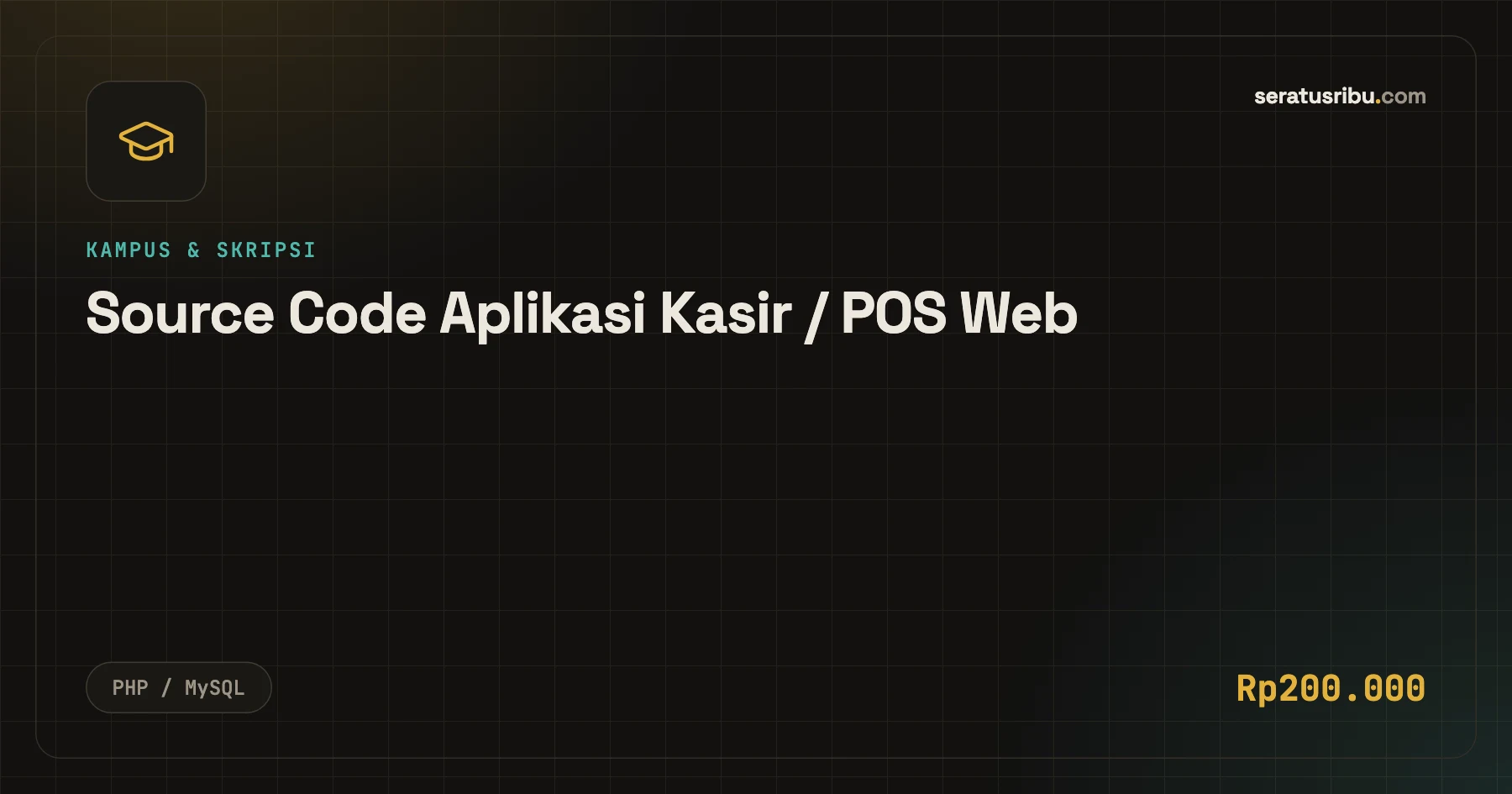 Source Code Aplikasi Kasir / POS Web