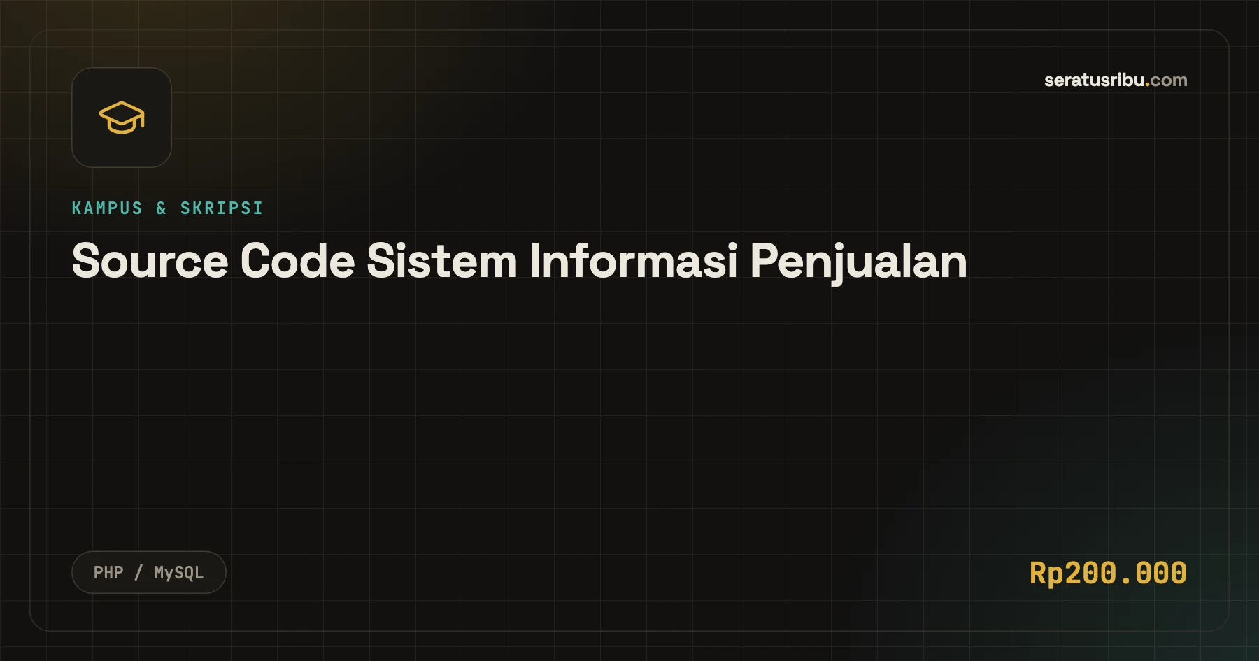 Source Code Sistem Informasi Penjualan