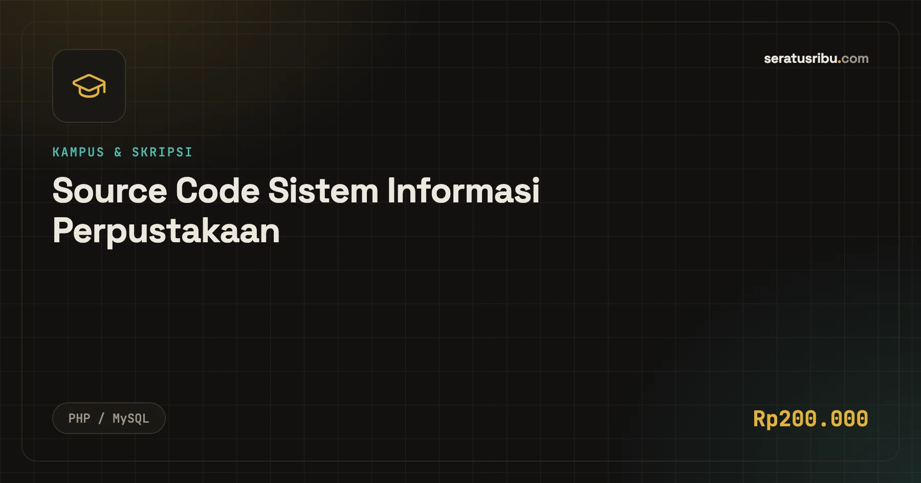Source Code Sistem Informasi Perpustakaan