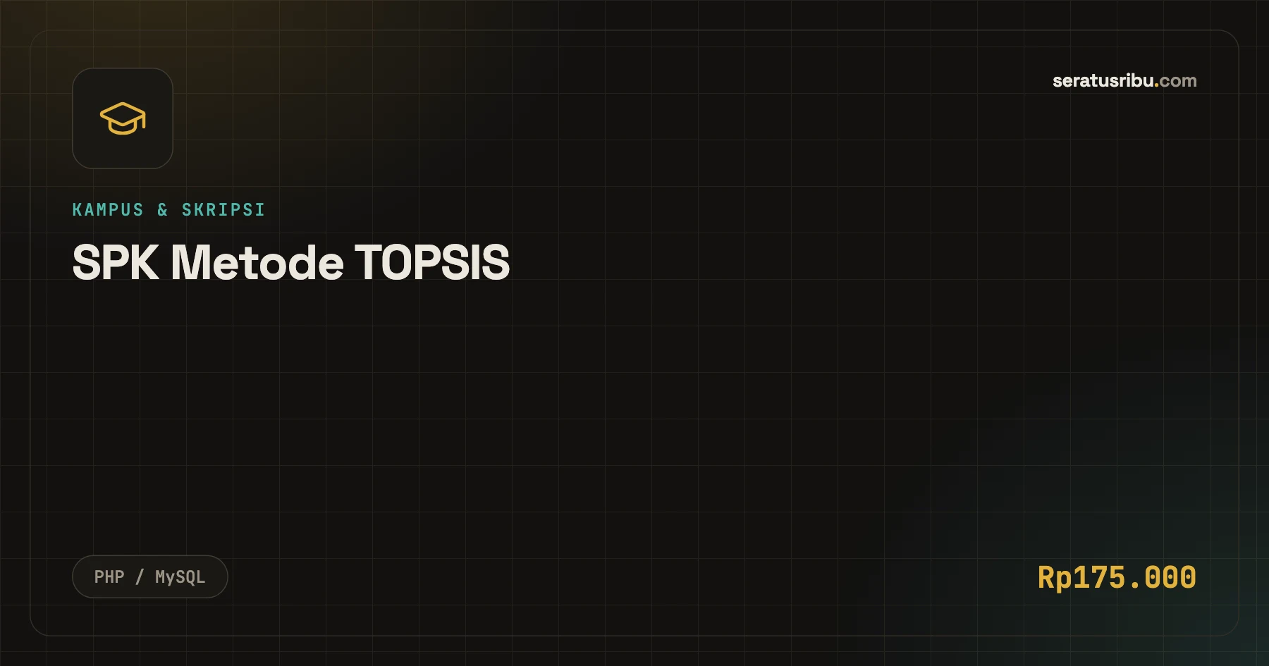 SPK Metode TOPSIS